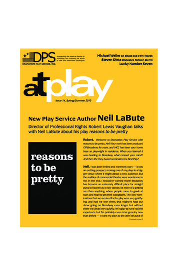 With Neil LaBute About His Play - Dramatists Play Service .