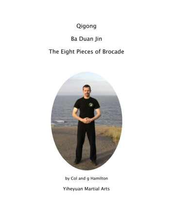 Qigong Ba Duan Jin The Eight Pieces Of Brocade