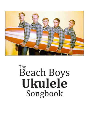 Beach Boys Ukulele - Pacnordub 