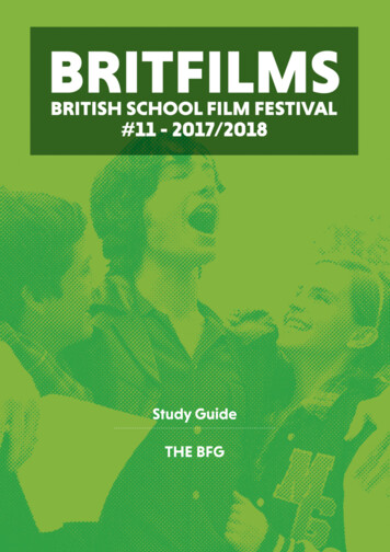 Study Guide THE BFG - Britfilms