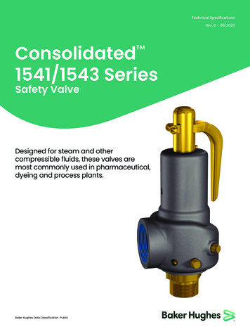 Consolidated 1541/1543 Series - Baker Hughes