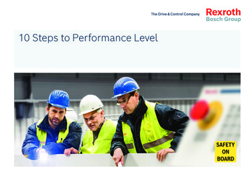 10 Steps To Performance Level - Robert Bosch GmbH