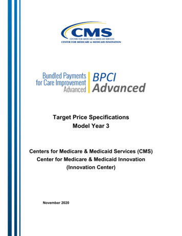 BPCI Advanced Target Price Specifications Model Year 3