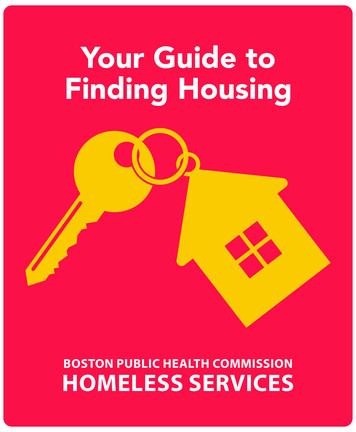 Your Guide To Finding Housing - Boston.gov