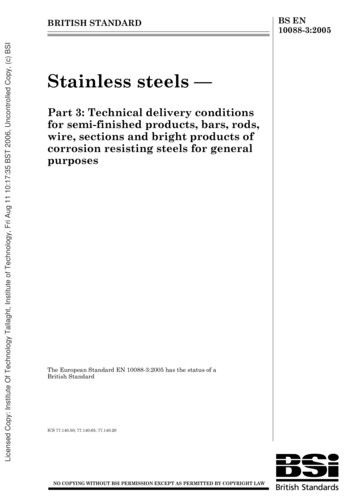Stainless Steels - Regbar