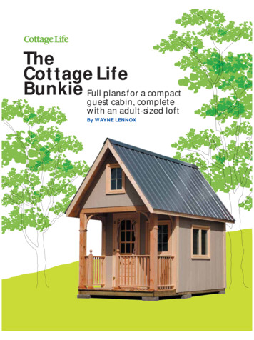 The Cottage Life Bunkie Full Plans For A Compact With An .