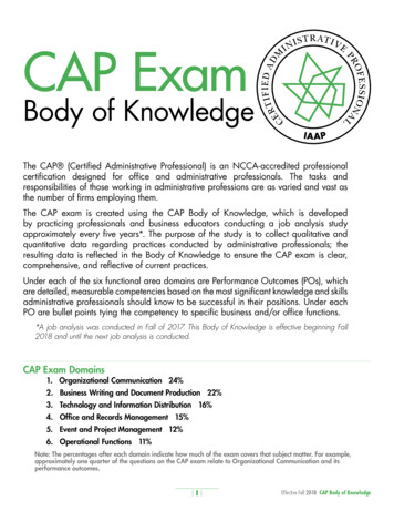 CAP Exam - Cdn.ymaws 