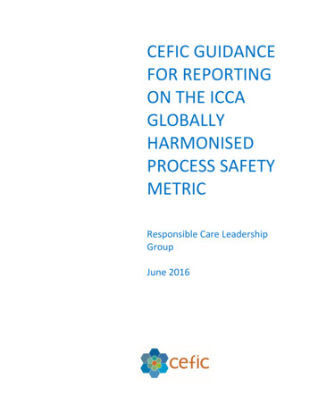 Guidance For Reporting On The ICCA Globally Harmonized .
