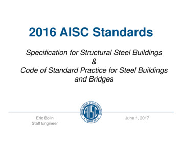 2016 AISC Standards - SEAoA