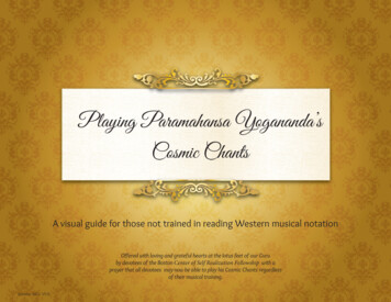 Playing Paramahansa Yogananda’s Cosmic Chants
