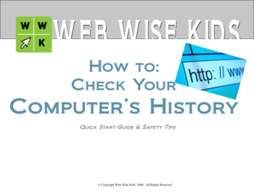 How To: Check Your Computer’s History - Scag.gov