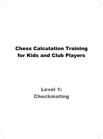 Chess Calculation Training For Kids And Club Players Level .