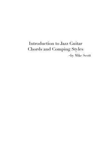 Introduction To Jazz Guitar Chords And Comping Styles