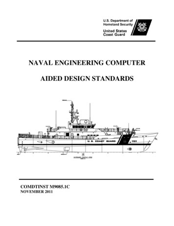 NAVAL ENGINEERING COMPUTER AIDED DESIGN STANDARDS .