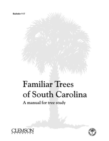 Familiar Trees Of South Carolina - University Of South .
