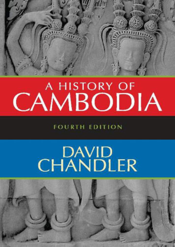A History Of Cambodia - Internet Archive