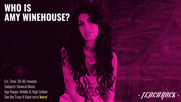 DLP - Who Is Amy Winehouse?