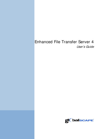 Enhanced File Transfer Server User's Guide