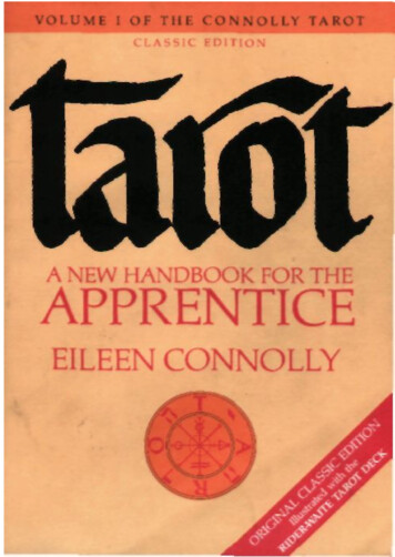 VOLUME I OF THE CONNOLLY TAROT