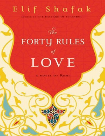 The Forty Rules Of Love - Kkoworld 