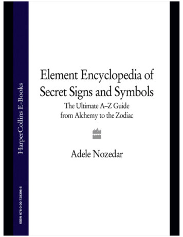 Element Encyclopedia Of Secret Signs And Symbols