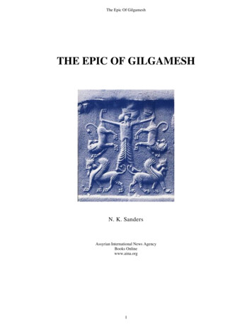 THE EPIC OF GILGAMESH - AINA