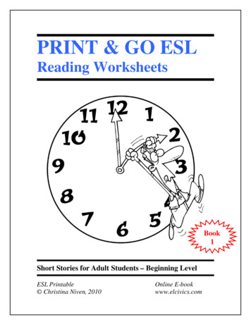 Print And Go ESL EBook - EL Civics