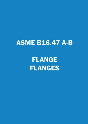 ASME B16.47 A-B FLANGE FLANGES