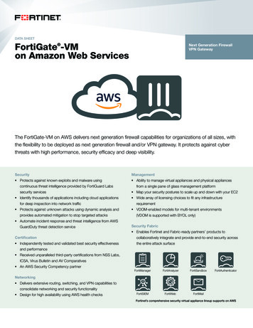 FortiGate -VM Next Generation Firewall VPN Gateway On .