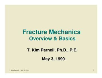 Fracture Mechanics Overview & Basics - Parnell Eng