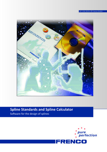 Spline Standards And Spline Calculator - FRENCO