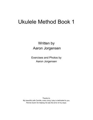 Ukulele Method Book 1 - Murphy's Guitars