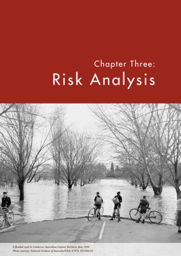 Chapter Three: Risk Analysis - G A