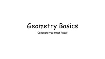 Geometry Basics - Hialeah High