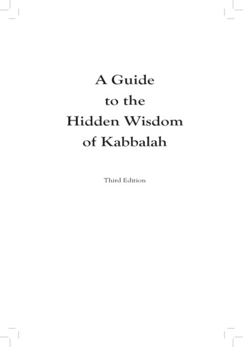 A Guide To The Hidden Wisdom Of Kabbalah