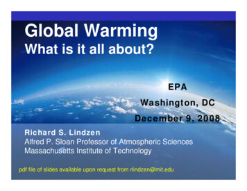 Global Warming: What Is It All About? - EPA