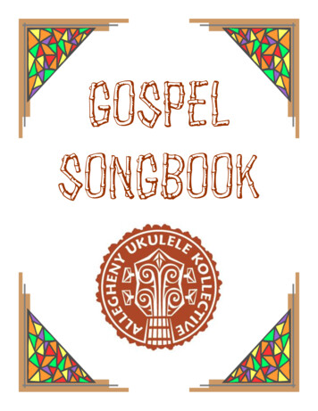 Gospel Songbook - Allegheny Ukes