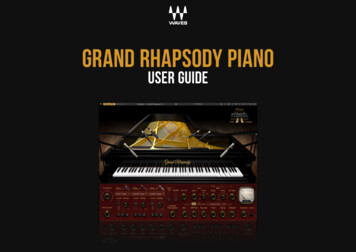 Grand Rhapsody Piano User Guide - Waves