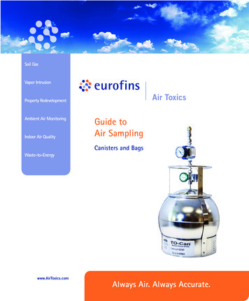 Guide To Air Sampling - Eurofins US