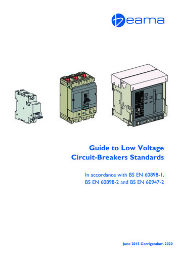 Guide To Low Voltage Circuit-Breakers Standards