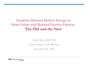 Guideline Directed Medical Therapy In Heart Failure With .