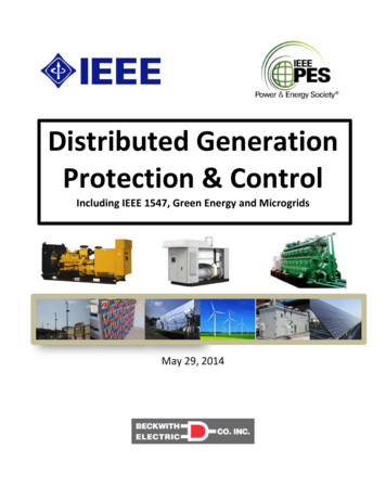 Distributed Generation Protection - IEEE Web Hosting