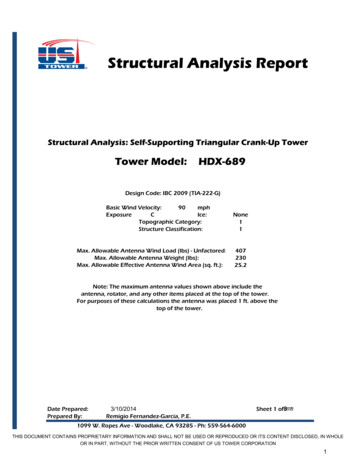 Structural Analysis Report - US Tower