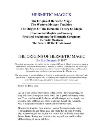 HERMETIC MAGICK - Magia Metachemica