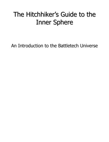 Hitchhiker's Guide To The Inner Sphere