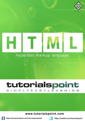 HTML - Tutorialspoint