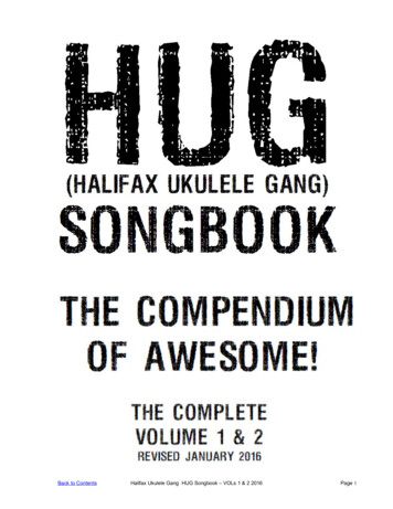 The HUG Songbook - Untastic