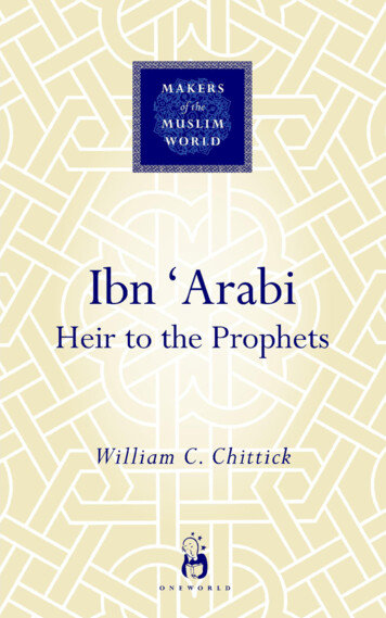 Ibn ‘Arabi - Internet Archive