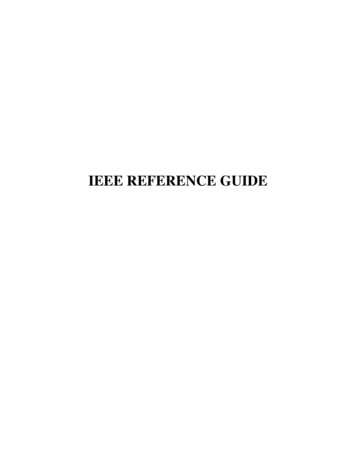 IEEE REFERENCE GUIDE - 5staressays 