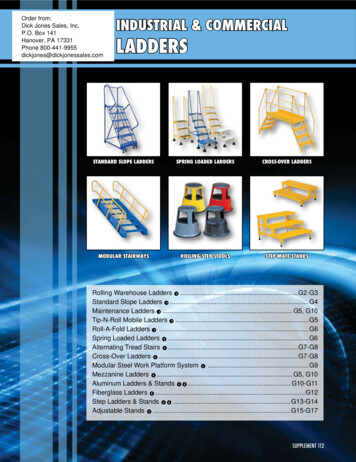 INDUSTRIAL & COMMERCIAL LADDERS
